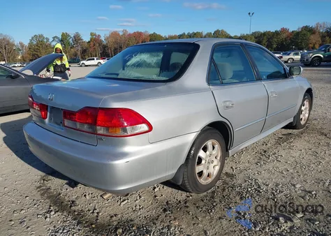 2002 Honda Accord Sdn Ex/Ex W/Leather из США, поврежденный, VIN 1HGCG56642A150502